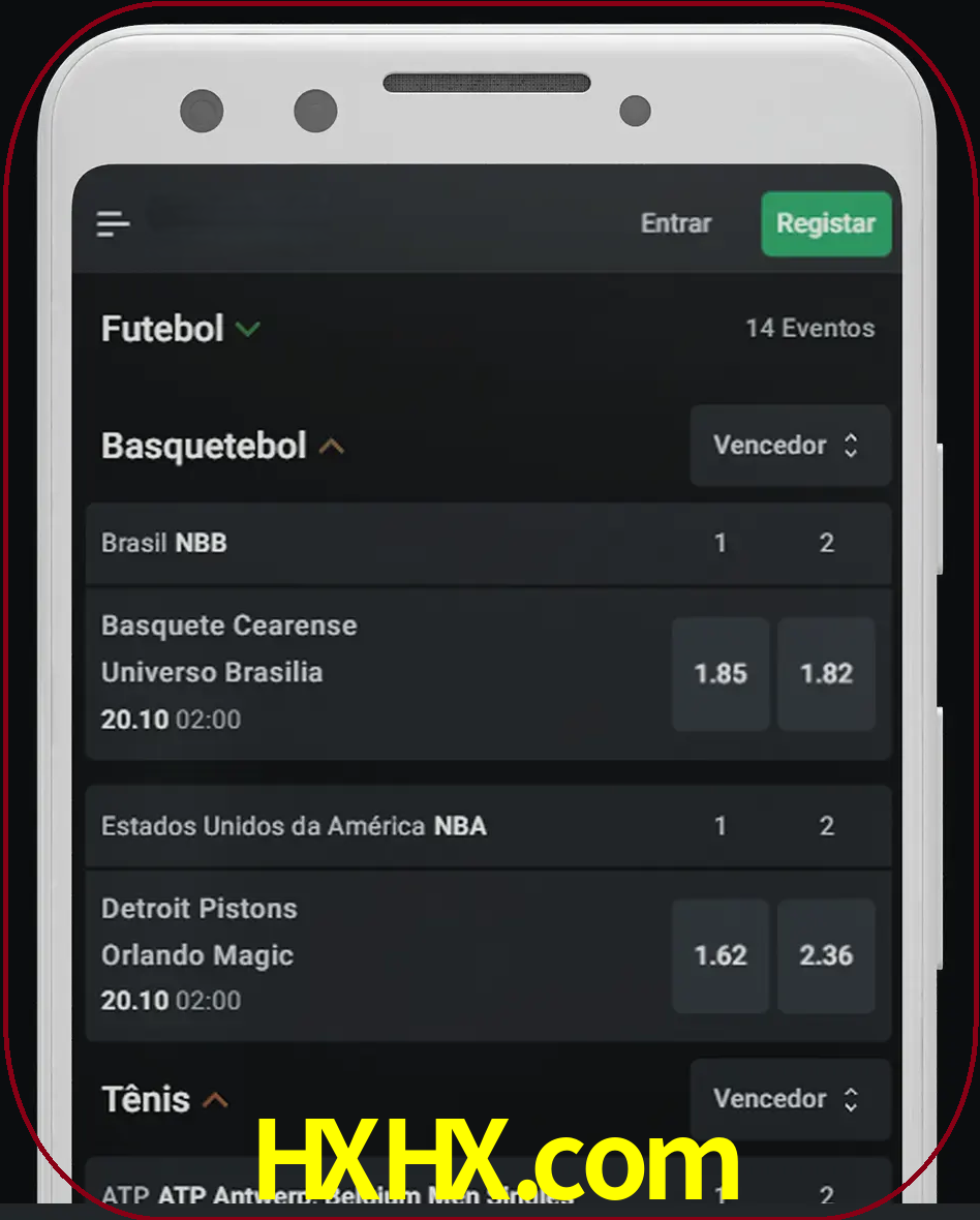 Aposte e assista aos esportes em formato ao vivo.