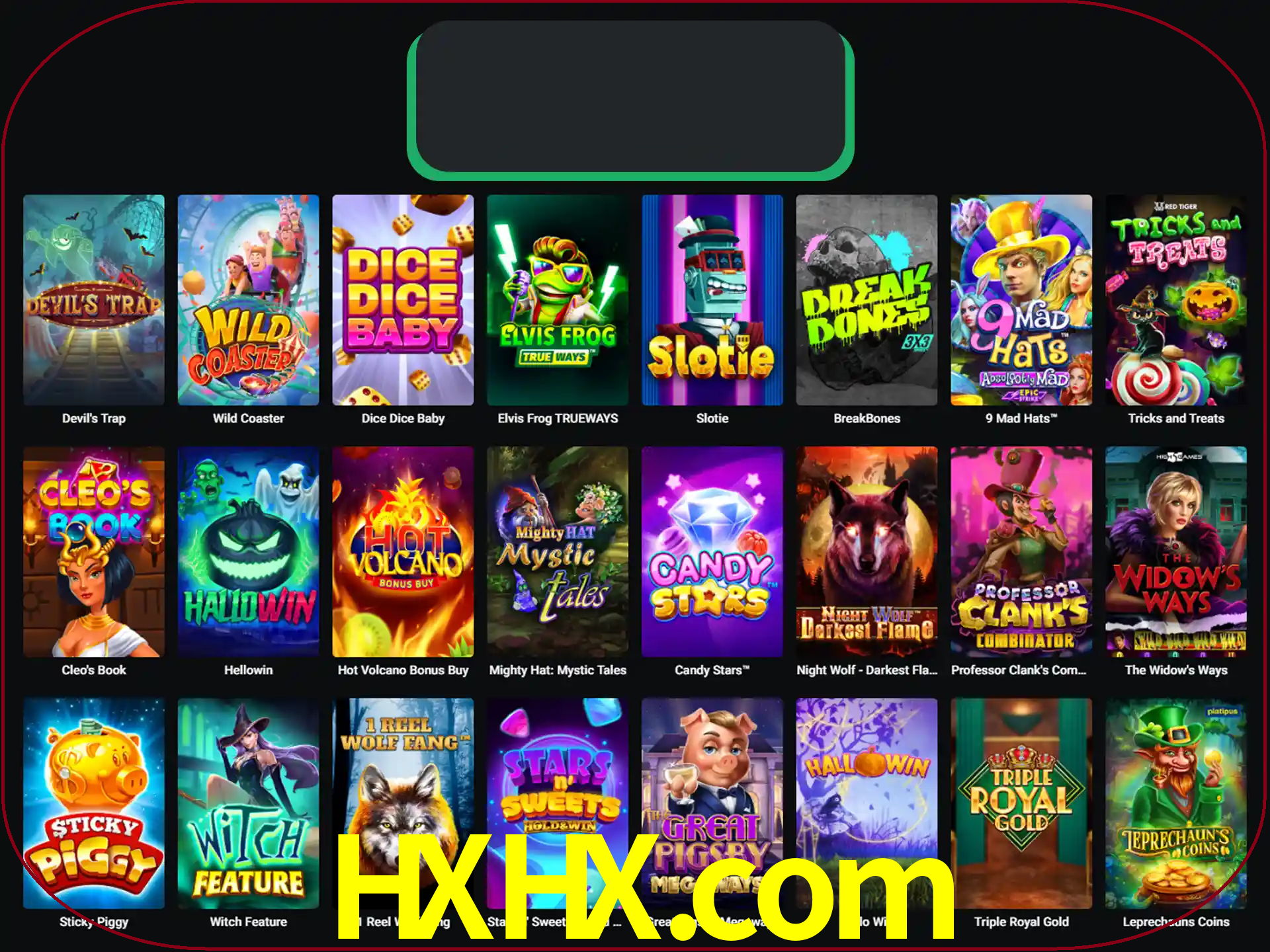 Procure por seus amados jogos de slot.