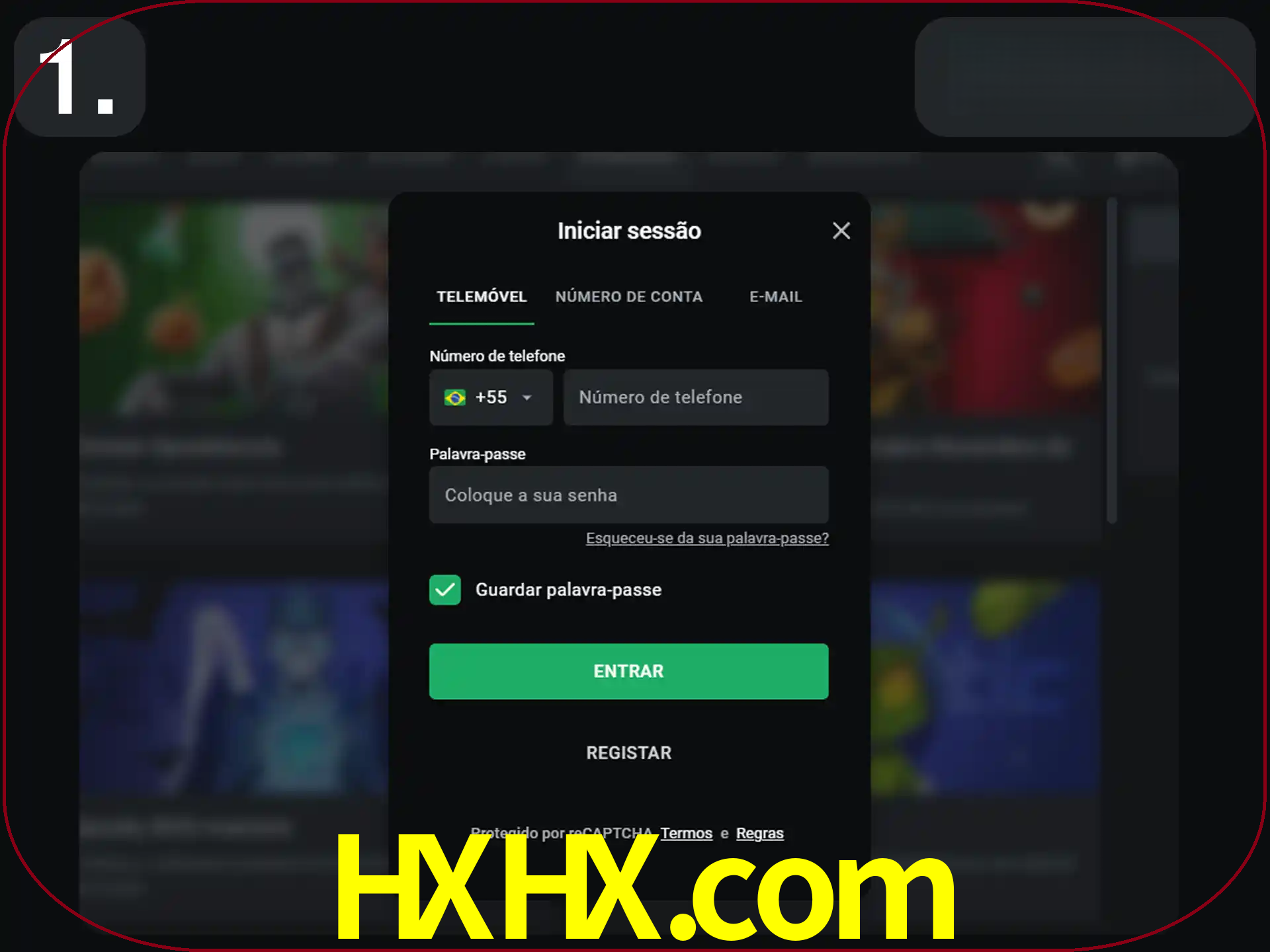Acesse o site.