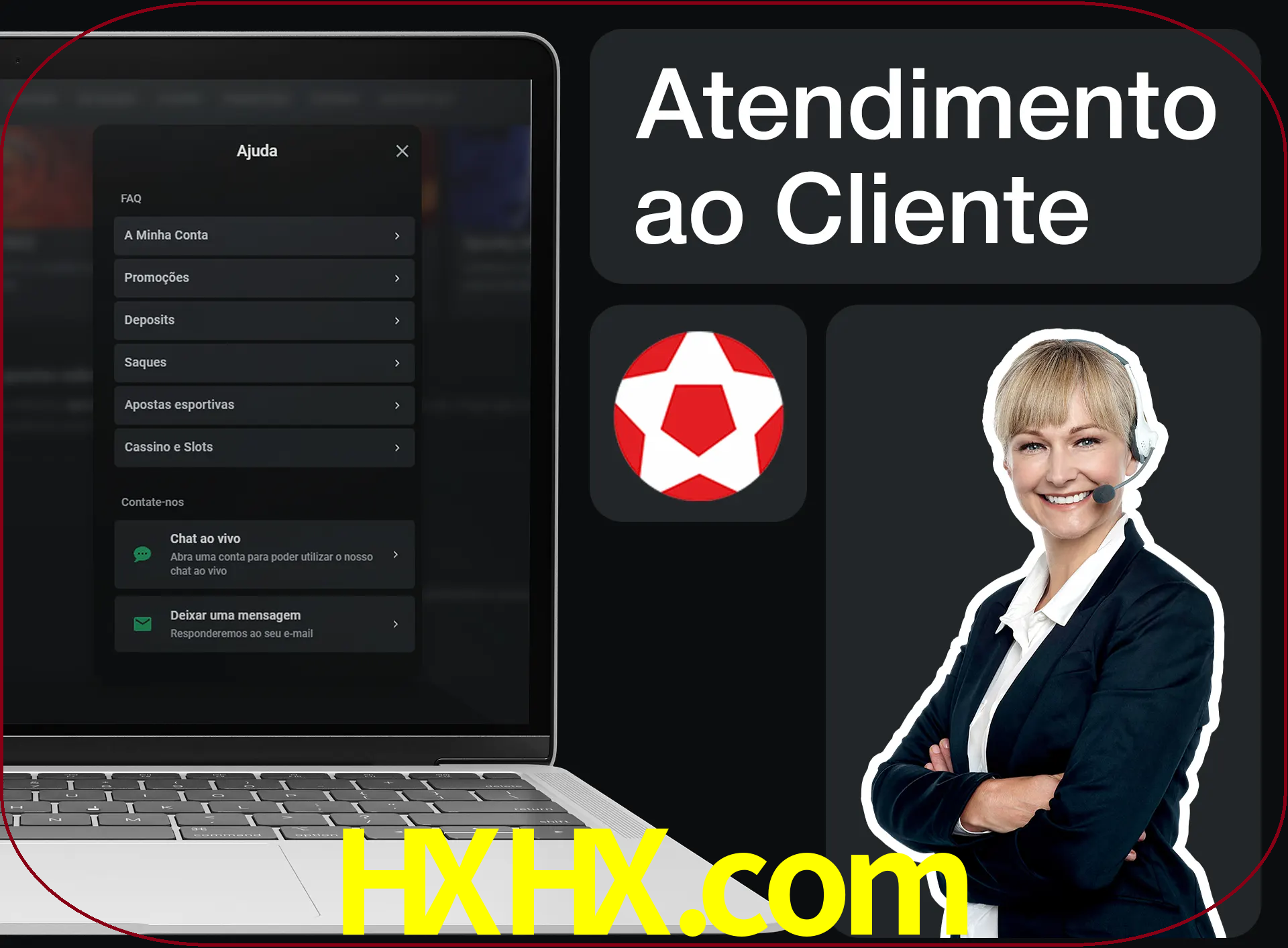 Você pode pedir nosso apoio para ajudar.