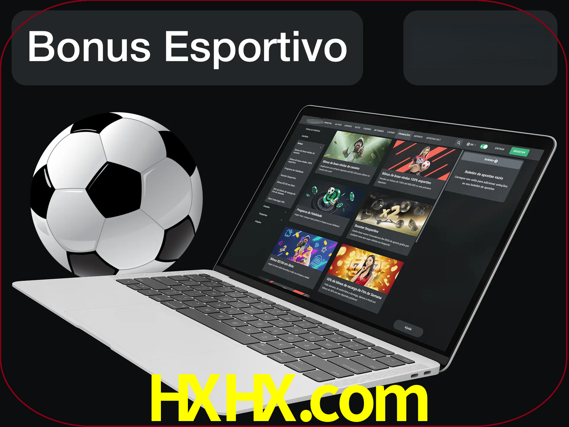 Antes de começar a apostar, use o bônus esportivo.